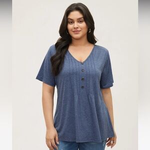 Bloomchic Women’s V-Neck Shirt